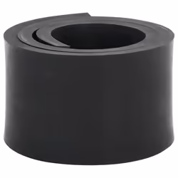 vidaXL Rubber Edge for Snow Plow Replacement Snow Plow Cutting Edge Black - 120 x 8 x 1 cm