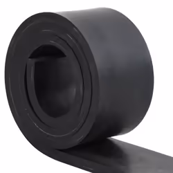 vidaXL Rubber Edge for Snow Plow Replacement Snow Plow Cutting Edge Black - 200 x 8 x 1 cm