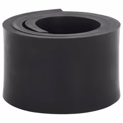 vidaXL Rubber Edge for Snow Plow Replacement Snow Plow Cutting Edge Black - 120 x 10 x 1 cm