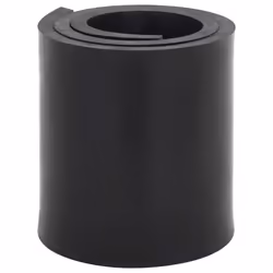 vidaXL Rubber Edge for Snow Plow Replacement Snow Plow Cutting Edge Black - 80 x 15 x 1 cm