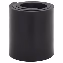 vidaXL Rubber Edge for Snow Plow Replacement Snow Plow Cutting Edge Black - 100 x 15 x 1 cm