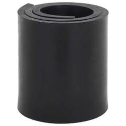 vidaXL Rubber Edge for Snow Plow Replacement Snow Plow Cutting Edge Black - 100 x 15 x 1 cm
