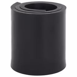vidaXL Rubber Edge for Snow Plow Replacement Snow Plow Cutting Edge Black - 120 x 15 x 1 cm