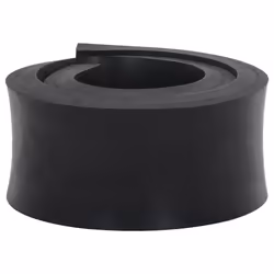 vidaXL Rubber Edge for Snow Plow Replacement Snow Plow Cutting Edge Black - 80 x 8 x 2 cm