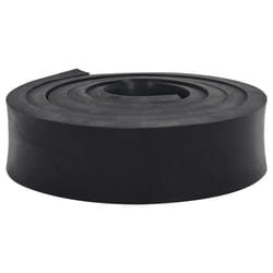 vidaXL Rubber Edge for Snow Plow Replacement Snow Plow Cutting Edge Black - 250 x 8 x 2 cm