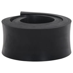 vidaXL Rubber Edge for Snow Plow Replacement Snow Plow Cutting Edge Black - 100 x 10 x 2 cm