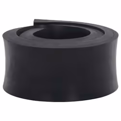 vidaXL Rubber Edge for Snow Plow Replacement Snow Plow Cutting Edge Black - 120 x 10 x 2 cm
