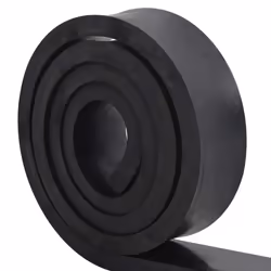 vidaXL Rubber Edge for Snow Plow Replacement Snow Plow Cutting Edge Black - 250 x 10 x 2 cm