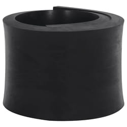 vidaXL Rubber Edge for Snow Plow Replacement Snow Plow Cutting Edge Black - 80 x 15 x 2 cm