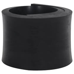 vidaXL Rubber Edge for Snow Plow Replacement Snow Plow Cutting Edge Black - 120 x 15 x 2 cm