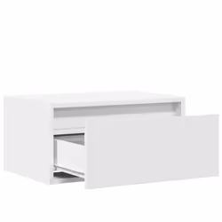 vidaXL Wall-mounted Bedside Cabinets with LED Lights 2 pcs White cabinet - Additional view 9