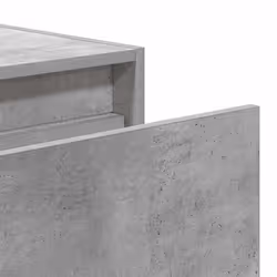 vidaXL Wall-mounted Bedside Cabinets with LED Lights 2 pcs Concrete Grey - Additional view 10