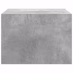 vidaXL Wall-mounted Bedside Cabinets with LED Lights 2 pcs Concrete Grey - Additional view 7