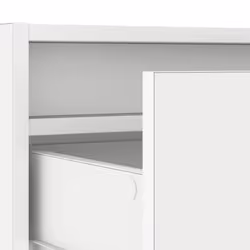 vidaXL TV Cabinet with LED Lights White 100X35.5x25 cm TV stand - Additional view 10