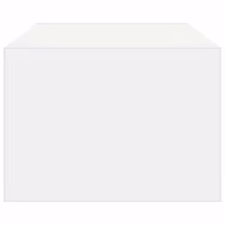 vidaXL TV Cabinet with LED Lights White 100X35.5x25 cm TV stand - Additional view 7