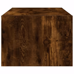 vidaXL TV Cabinet with LED Lights Smoked Oak 100X35.5x25 cm TV stand - Additional view 7