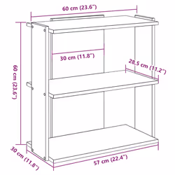 VidaXL 860249 living room bookcase - Additional view 8