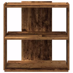 vidaXL Bookcase 3-Tier Old Wood 60x30x60 cm Engineered Wood bookshelf