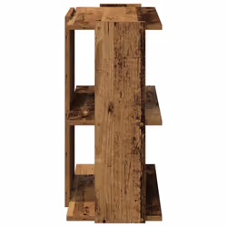 vidaXL Bookcase 3-Tier Old Wood 60x30x60 cm Engineered Wood bookshelf - Additional view 4