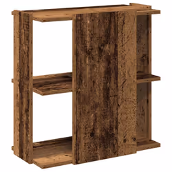 vidaXL Bookcase 3-Tier Old Wood 60x30x60 cm Engineered Wood bookshelf - Additional view 5