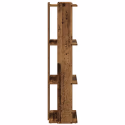 vidaXL Bookcase 3-Tier Old Wood 60x30x120 cm Engineered Wood bookshelf - Additional view 4