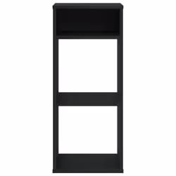 vidaXL Book Cabinet Black 34x31x80 cm Engineered Wood storage cabinet