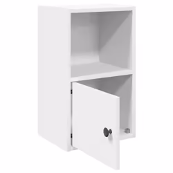 vidaXL Bookcase White 31x24x52 cm Engineered Wood bookshelf book case