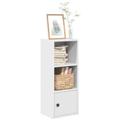 vidaXL Bookcase White 31x24x77 cm Engineered Wood bookshelf book case