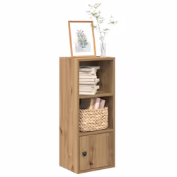 vidaXL Bookcase Artisan Oak 31x24x77 cm Engineered Wood bookshelf book case
