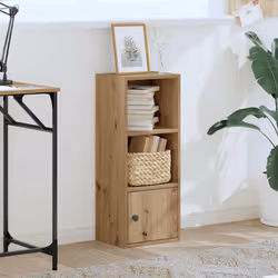 vidaXL Bookcase Artisan Oak 31x24x77 cm Engineered Wood bookshelf book case