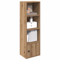 vidaXL Bookcase Artisan Oak 31x24x102 cm Engineered Wood bookshelf book case
