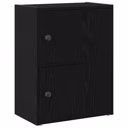 VidaXL 860356, Black, Oak, Wood, Wood, 400 mm, 240 mm, 520 mm