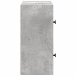 vidaXL Bookcase Concrete Grey 40x24x52 cm Engineered Wood bookshelf book case - Additional view 5