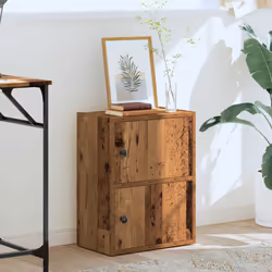 vidaXL Bookcase Old Wood 40x24x52 cm Engineered Wood bookshelf book case