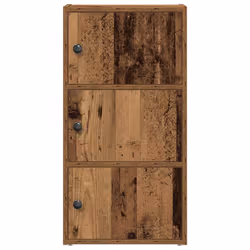 vidaXL Bookcase Old Wood 40x24x77 cm Engineered Wood bookshelf book case