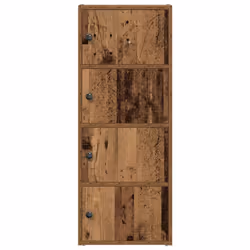 vidaXL Bookcase Old Wood 40x24x102 cm Engineered Wood bookshelf book case