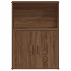 vidaXL Bookcase Brown Oak 60x24x85 cm Engineered Wood bookshelf book case