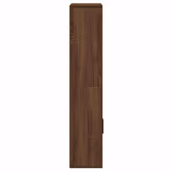 vidaXL Bookcase Sonoma Oak 60x24x120 cm Engineered Wood bookshelf book case - brown oak - Additional view 4