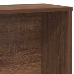 vidaXL Bookcase Sonoma Oak 60x24x120 cm Engineered Wood bookshelf book case - brown oak - Additional view 7