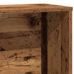 vidaXL Bookcase Sonoma Oak 60x24x120 cm Engineered Wood bookshelf book case - old wood - Additional view 7
