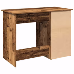 vidaXL Desk Writing Table Working Desk Study Computer Desk Engineered Wood - old wood - Additional view 6