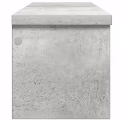 vidaXL Kitchen Racks Stackable Storage Shelf Counter Shelf Cabinet Organizer - concrete grey, 50 x 15 x 16 cm/ 2 pcs - Additional view 4