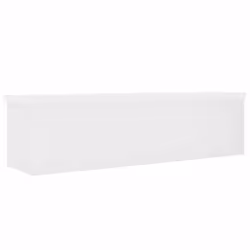 vidaXL Kitchen Racks Stackable Storage Shelf Counter Shelf Cabinet Organizer - white, 60 x 15 x 16 cm/ 2 pcs - Additional view 5