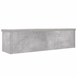 vidaXL Kitchen Racks Stackable Storage Shelf Counter Shelf Cabinet Organizer - concrete grey, 60 x 15 x 16 cm/ 1 pcs - Additional view 4