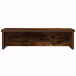 vidaXL Kitchen Racks Stackable Storage Shelf Counter Shelf Cabinet Organizer - smoked oak, 60 x 15 x 16 cm/ 2 pcs