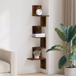 VidaXL 860521 shelve Wood Oak, Brown