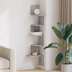 VidaXL 860522 shelve Wood Grey