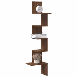 VidaXL 860523 shelve Wood Brown, Wood