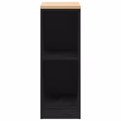 vidaXL Garage Storage Cabinet Solid Wood Pine cabinet - black, 30 x 51 x 85 cm/ 1 pcs - Additional view 4