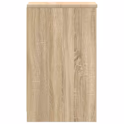 vidaXL Garage Storage Cabinet Solid Wood Pine cabinet - sonoma oak, 30 x 51 x 85 cm - Additional view 5